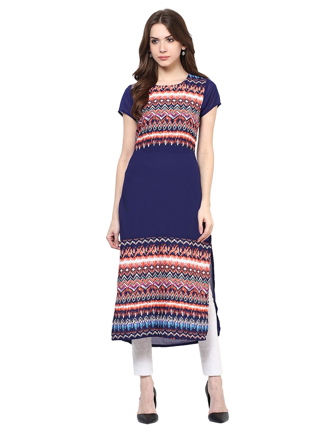 multi colored combos kurta - 15493124 - Zoom Image - 5