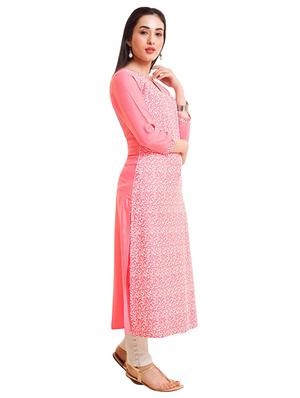 Embroidered straight kurta - 15494742 - Standard Image - 2