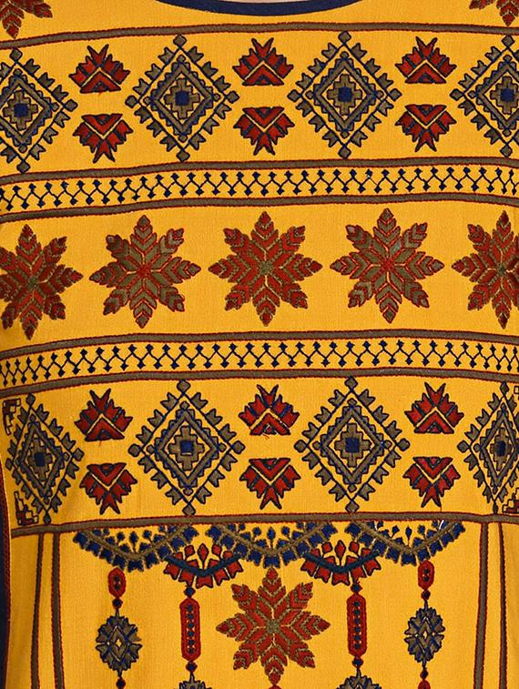 Straight embroidered kurta - 15494801 - Zoom Image - 5