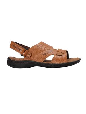 red chief tan leather back strap sandals - 15495213 - Standard Image - 2