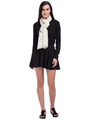 white wool stole - 15495401 - Standard Image - 2