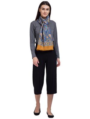 blue wool stole - 15495405 - Standard Image - 2