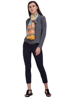 yellow wool stole - 15495407 - Standard Image - 2
