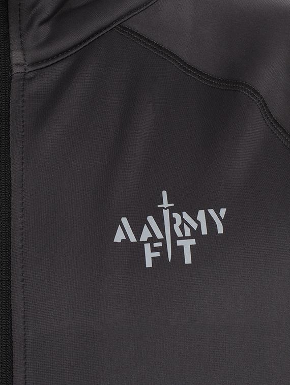 grey cotton casual jacket - 15495537 - Zoom Image - 5
