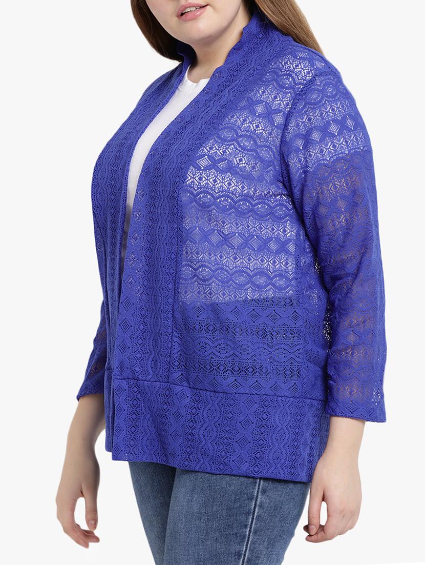Crocheted plus shrug - 15495547 - Zoom Image - 2