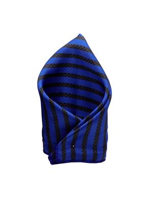 blue micro fiber tie with lapel pins - 15495571 - Standard Image - 2