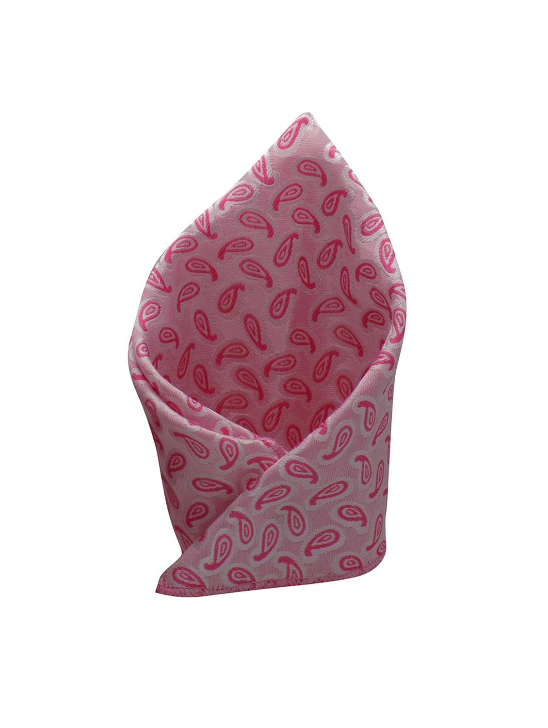 pink micro fiber tie with lapel pins - 15495579 - Zoom Image - 2