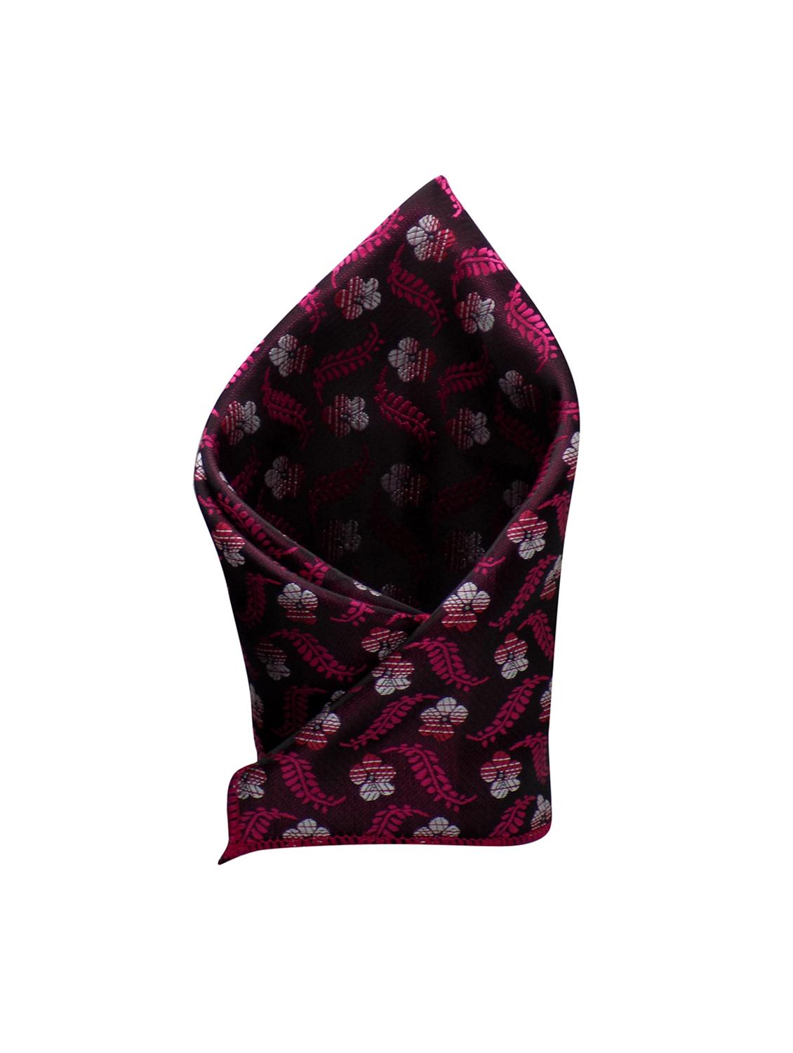 pink micro fiber tie with pocket square and lapelpin - 15495582 - Zoom Image - 2