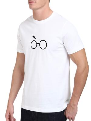 white cotton chest print tshirt - 15495811 - Standard Image - 2