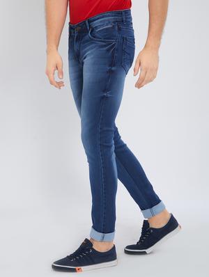 blue denim washed jeans - 15496158 - Standard Image - 2