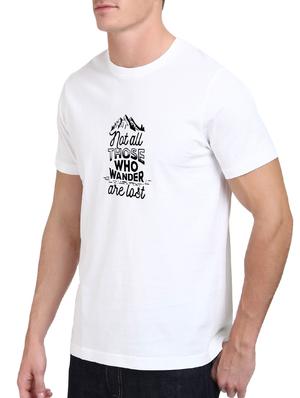 white cotton chest print tshirt - 15496629 - Standard Image - 2