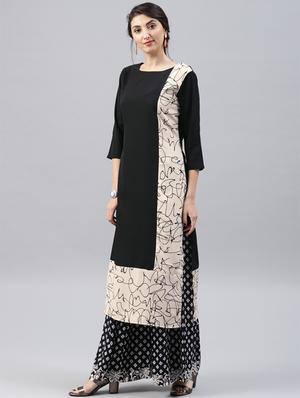 Printed straight kurta - 15496822 - Standard Image - 2