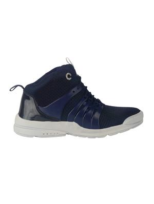 blue Mesh lace up sport shoes - 15497491 - Standard Image - 2