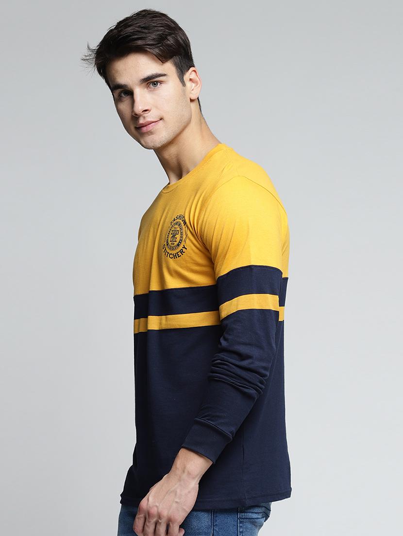 yellow cotton cut & sew t-shirt - 15497581 - Zoom Image - 2