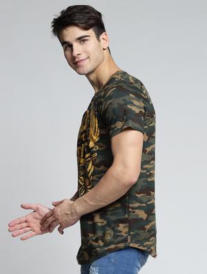multi colored cotton all over print t-shirt - 15497614 - Standard Image - 2