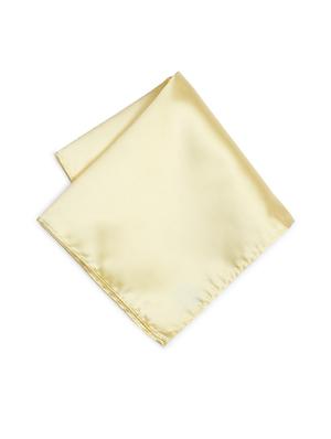 yellow polyester pocketsquare - 15497688 - Standard Image - 2