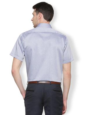 blue cotton formal shirt - 15497843 - Standard Image - 2