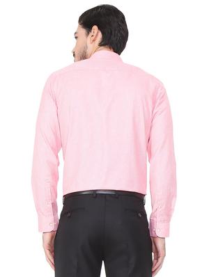 pink cotton formal shirt - 15497849 - Standard Image - 2