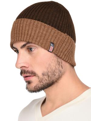 brown wool beanie - 15498072 - Standard Image - 2