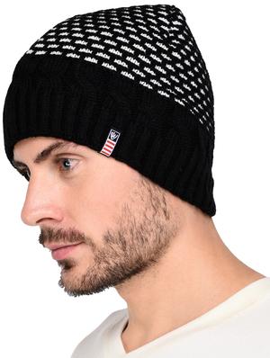 black wool beanies cap - 15498084 - Standard Image - 2