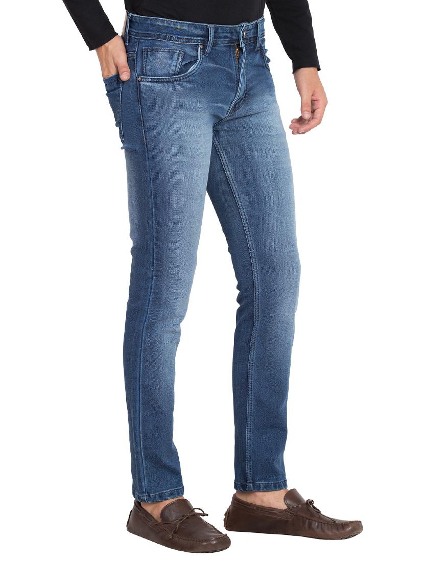 blue denim washed jeans - 15498936 - Zoom Image - 2