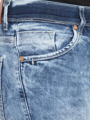 blue denim washed jeans - 15498937 - Standard Image - 5