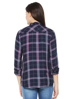 pocket patch checkered shirt - 15498980 - Standard Image - 2