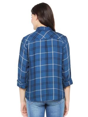 pocket patch checkered shirt - 15498982 - Standard Image - 2