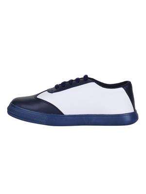 blue lace-up sneakers - 15500149 - Standard Image - 2