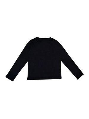 black cotton tshirt - 15500267 - Standard Image - 2