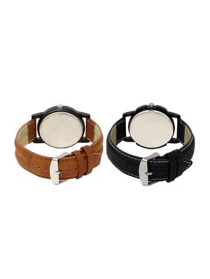 ACNOS Round dial analog watch combo(WAT-LR-01-13-COMBO) - 15500330 - Standard Image - 2