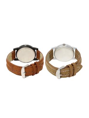 ACNOS Round dial analog watch combo(WAT-LR-01-14-COMBO) - 15500331 - Standard Image - 2