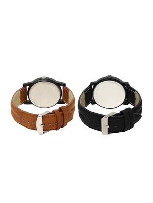 ACNOS Round dial analog watch combo(WAT-LR-01-21-COMBO) - 15500338 - Standard Image - 2