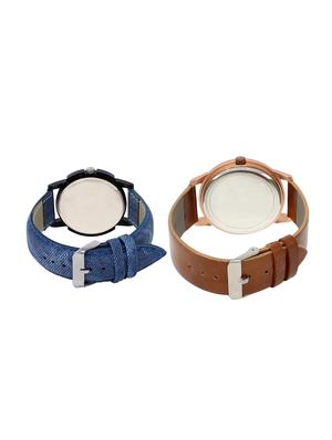 ACNOS Round dial analog watch combo(WAT-LR-02-34-COMBO) - 15500422 - Standard Image - 2