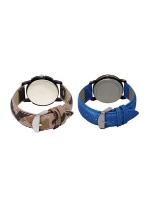 ACNOS Round dial analog watch combo(WAT-LR-03-28-COMBO) - 15500486 - Standard Image - 2
