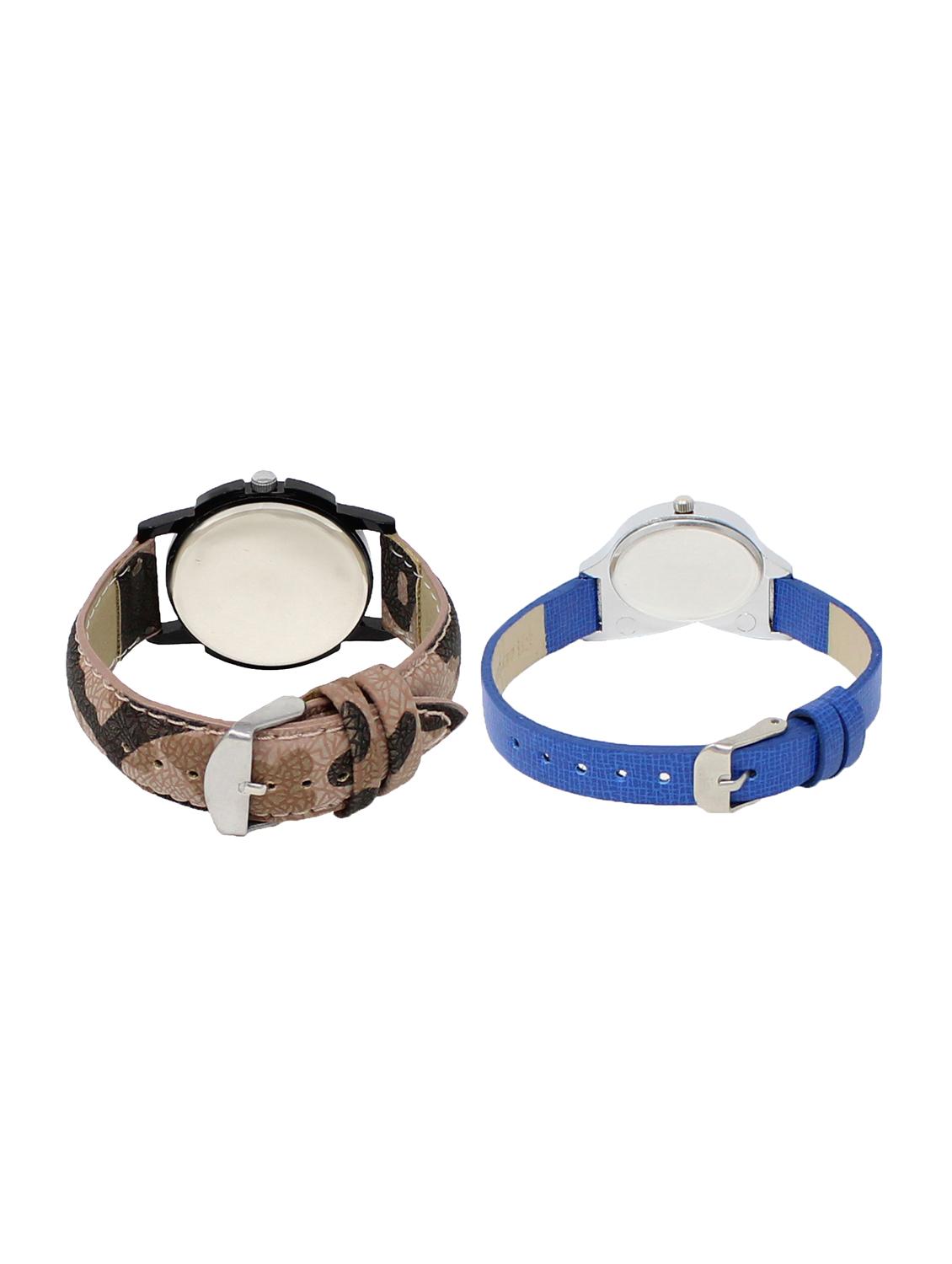 ACNOS Round dial analog couple watch(WAT-LR-03-208-COMBO) - 15500503 - Zoom Image - 2