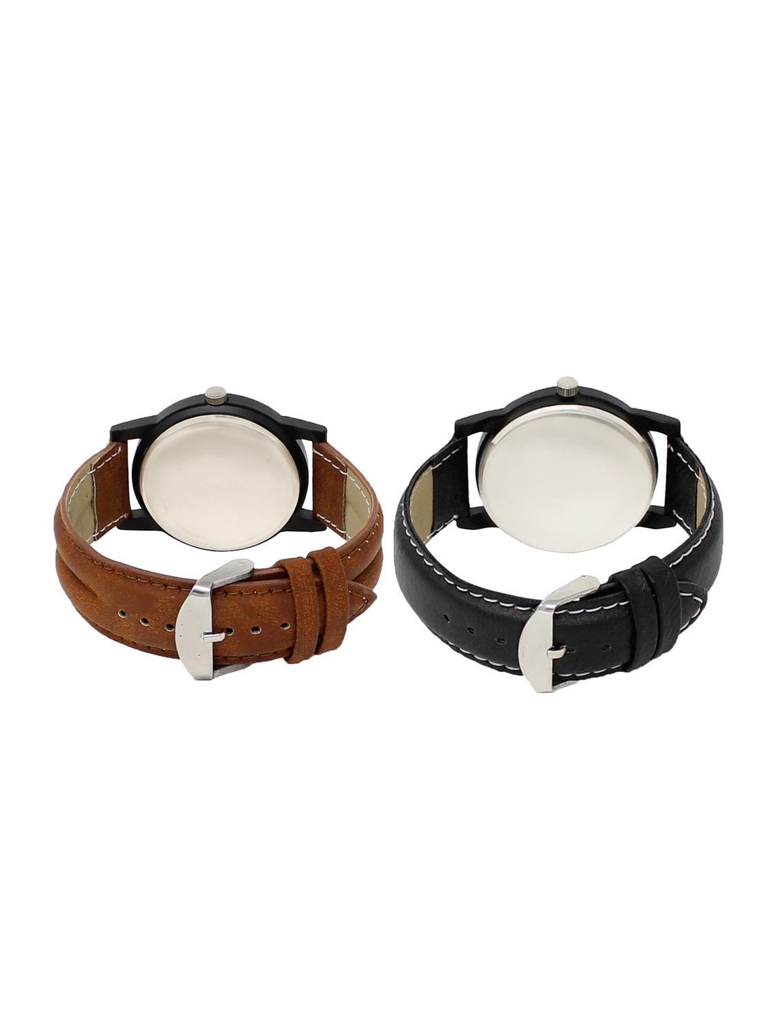 ACNOS Round dial analog watch combo(WAT-LR-04-05-COMBO) - 15500532 - Zoom Image - 2