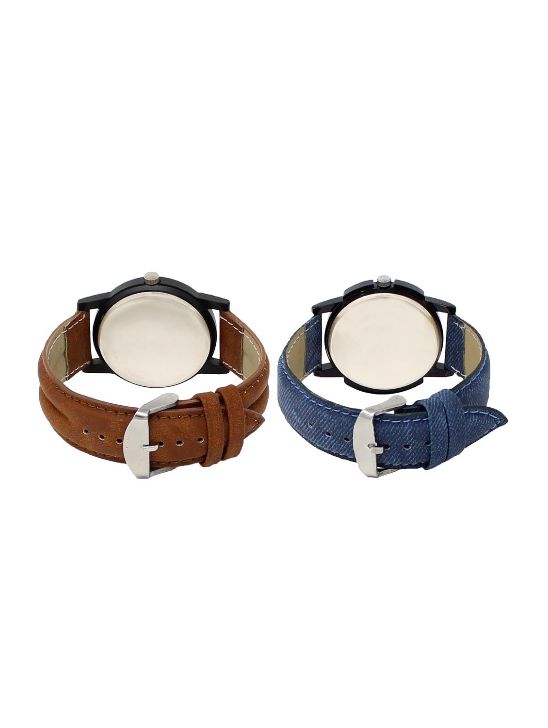 ACNOS Round dial analog watch combo(WAT-LR-04-07-COMBO) - 15500534 - Zoom Image - 2