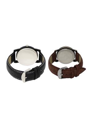 ACNOS Round dial analog watch combo(WAT-LR-05-29-COMBO) - 15500624 - Standard Image - 2