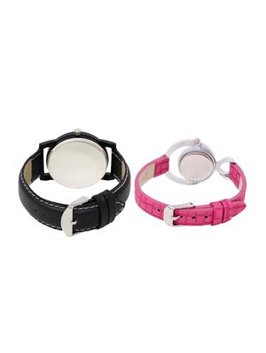 ACNOS Round dial analog couple watch(WAT-LR-05-205-COMBO) - 15500638 - Standard Image - 2