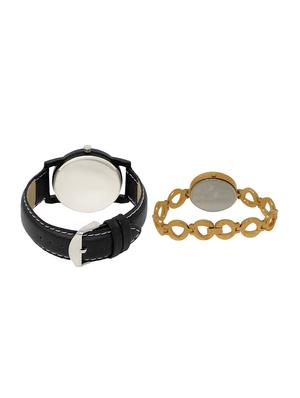 ACNOS Round dial analog couple watch(WAT-LR-05-239-COMBO) - 15500667 - Standard Image - 2