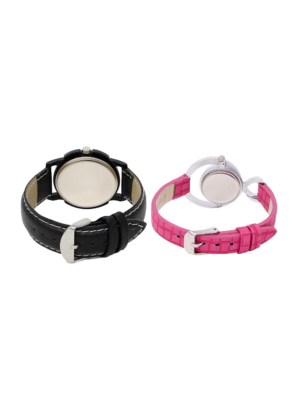 ACNOS Round dial analog couple watch(WAT-LR-06-205-COMBO) - 15500705 - Zoom Image - 2
