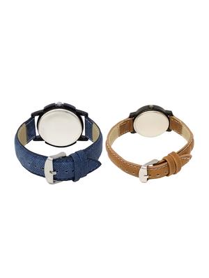 ACNOS Round dial analog couple watch(WAT-LR-10-209-COMBO) - 15500966 - Standard Image - 2