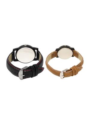 ACNOS Round dial analog couple watch(WAT-LR-12-209-COMBO) - 15501089 - Standard Image - 2