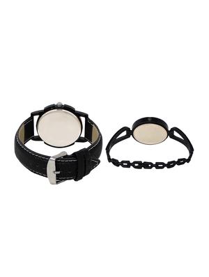 ACNOS Round dial analog couple watch(WAT-LR-13-211-COMBO) - 15501151 - Standard Image - 2