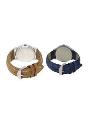 ACNOS Round dial analog watch combo(WAT-LR-14-24-COMBO) - 15501186 - Standard Image - 2
