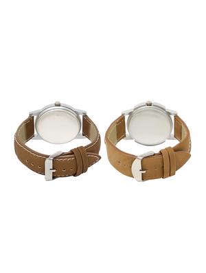 ACNOS Round dial analog watch combo(WAT-LR-15-16-COMBO) - 15501236 - Standard Image - 2