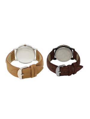 ACNOS Round dial analog watch combo(WAT-LR-16-29-COMBO) - 15501306 - Standard Image - 2