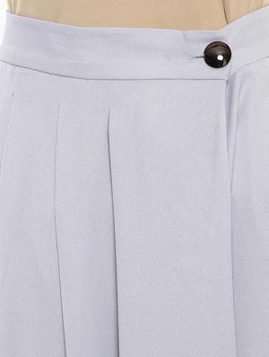 Pleated flared palazzo - 15501861 - Standard Image - 5