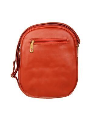 red leatherette (pu) regular sling bag - 15503432 - Standard Image - 2
